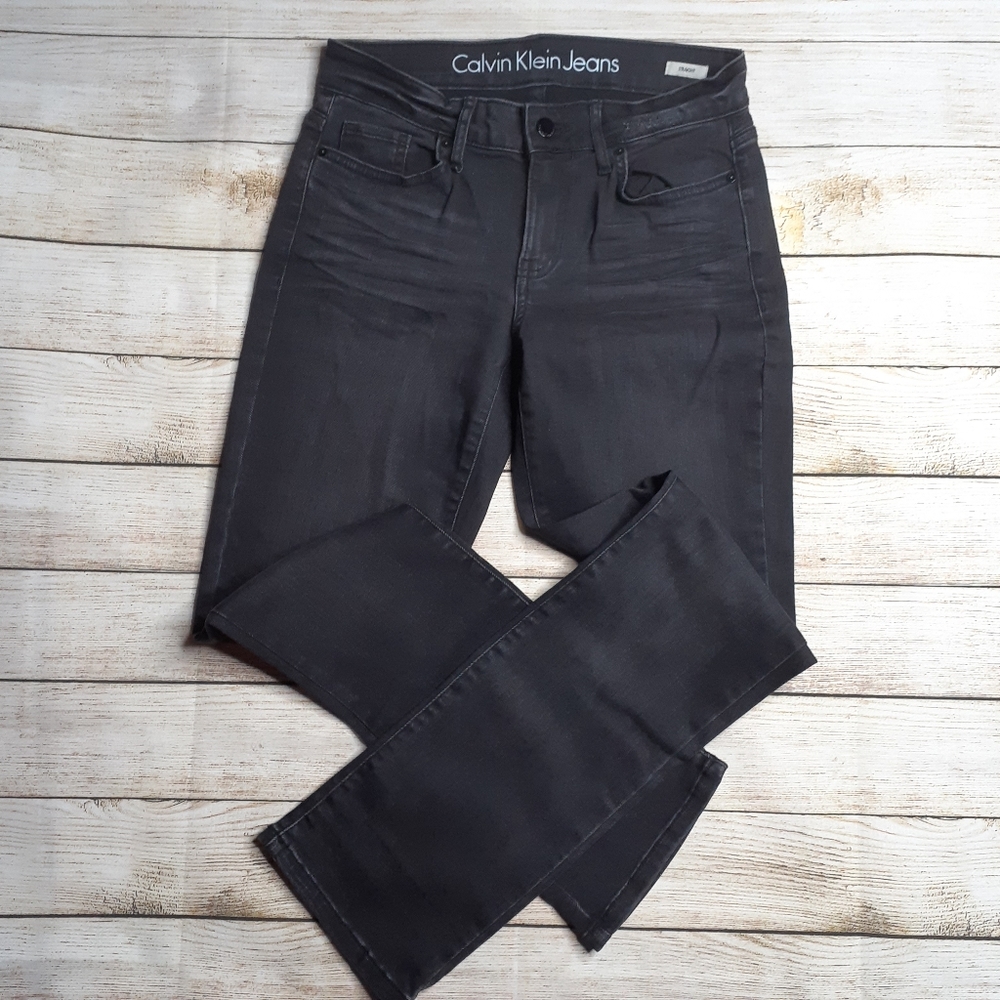 Calvin Klein jeans black distressed size 26